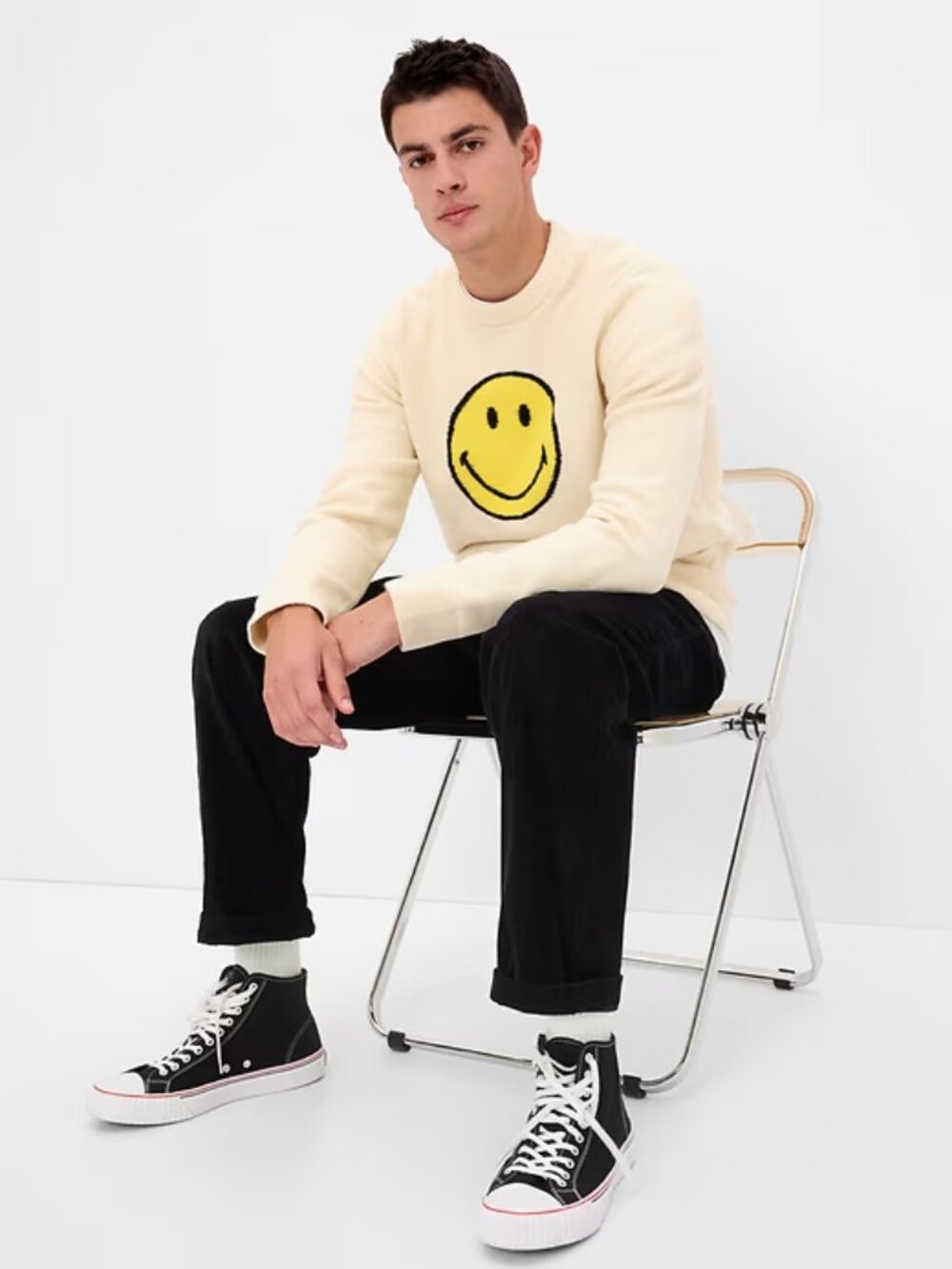 Gap x Smiley Sweater Men's XL Like New condition
